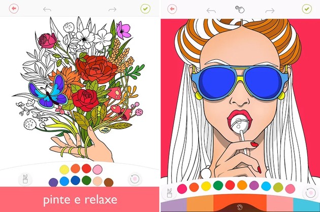 aplicativo para colorir para adultos