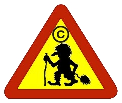 Copyright Troll Crossing
