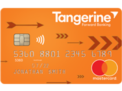 Tangerine Cash Back Credit Card
