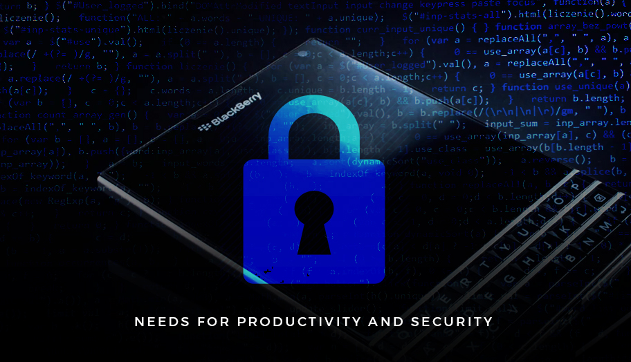 BlackBerry Productivity and Security