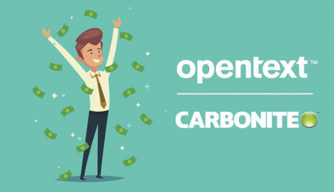 OpenText Buys Carbonite