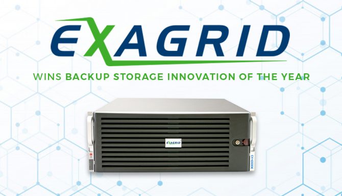 ExaGrid Backup Storage Innovation Of The Year Award