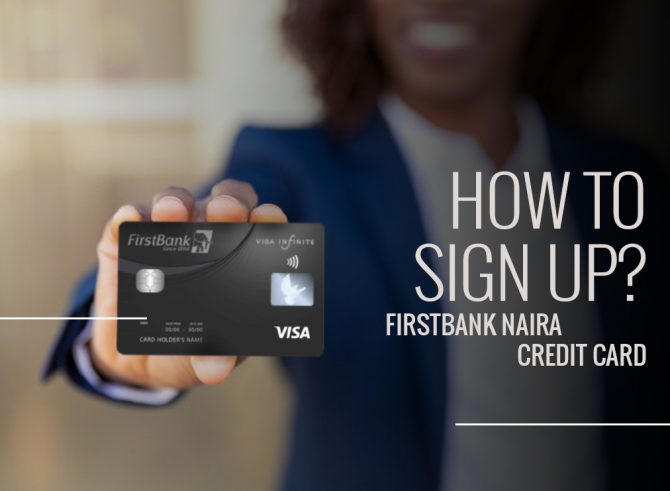 FirstBank Naira Credit Card Application