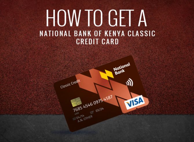 National Bank of Kenya Classic Credit Application