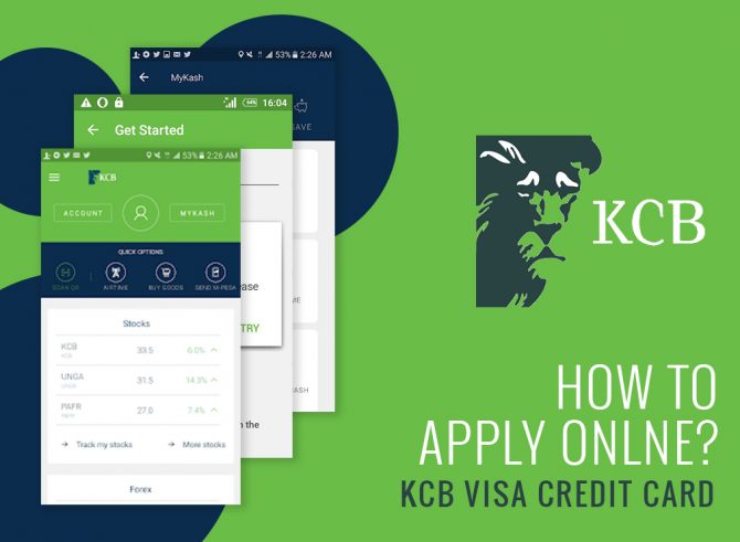 KCB Visa Credit Card Application