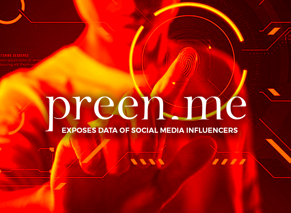 Preen.Me Exposes Data of Social Media Influencers
