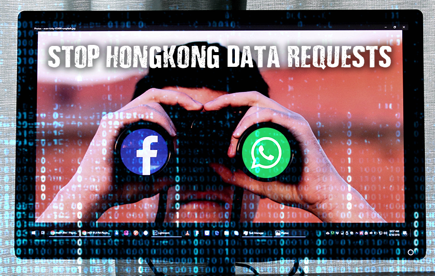 Stop Hong Kong Data Requests
