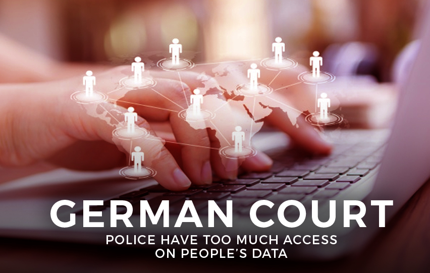 German Court Police Access to People’s Data