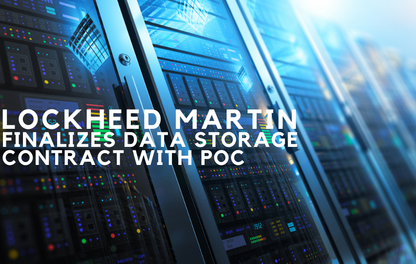 Lockheed Martin Data Storage Contract with POC