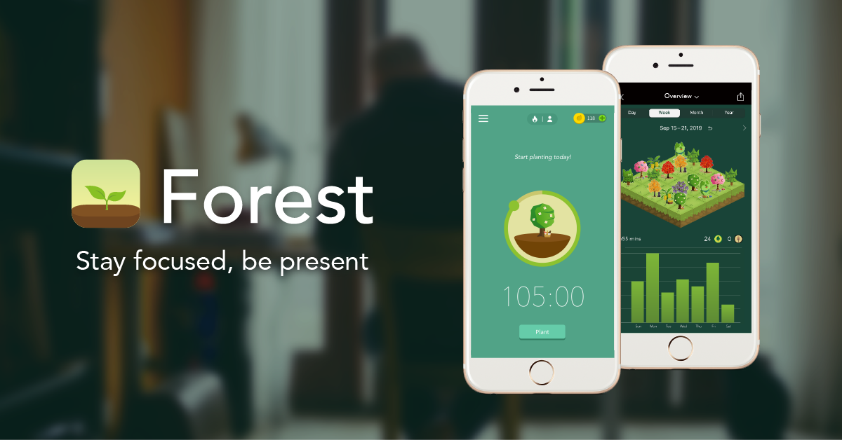 This App Helps People Stay Focused at Work - Forest