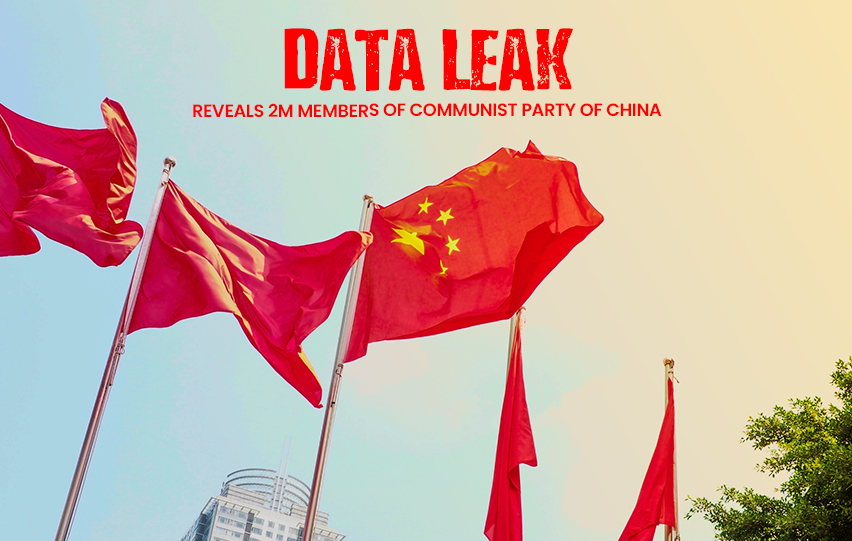 Members of Communist Party of China Revealed in Data Leak