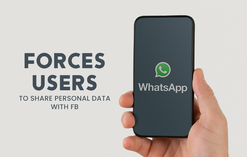 WhatsApp Policy to Share Personal Data with FB