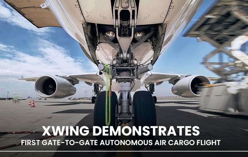 Xwing First Gate-To-Gate Autonomous Air Cargo Flight