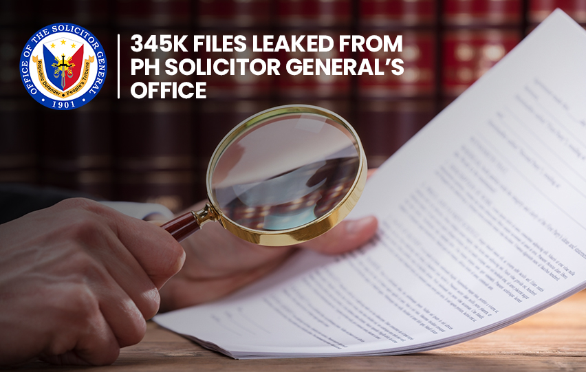 Files Leaked from PH Solicitor General’s Office
