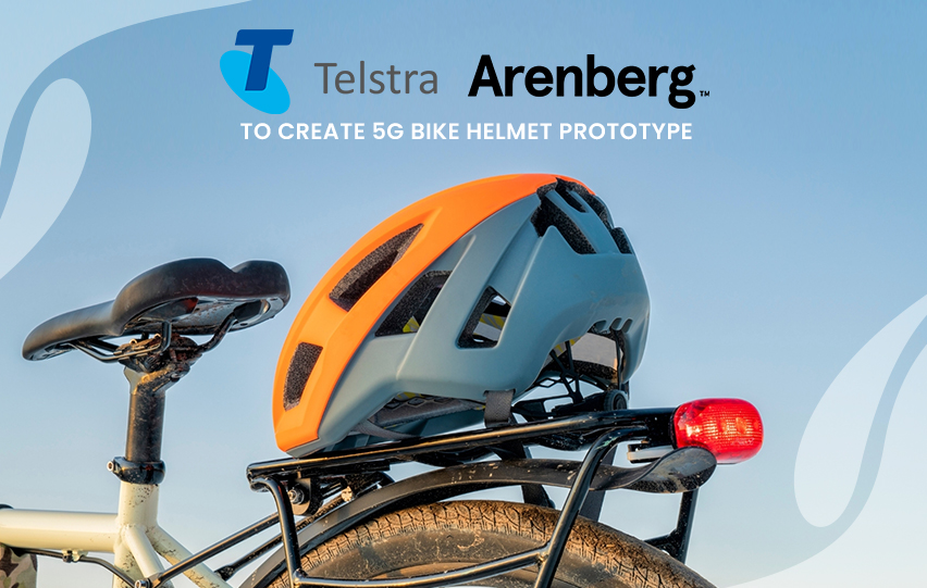 Telstra 5G Bike Helmet Prototype