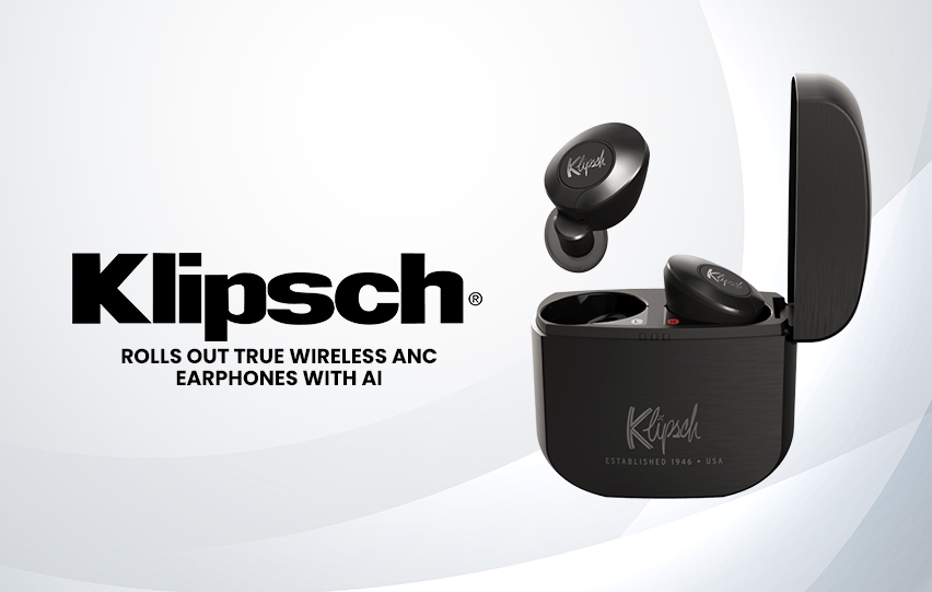 Klipsch Rolls Out True Wireless ANC Earphones