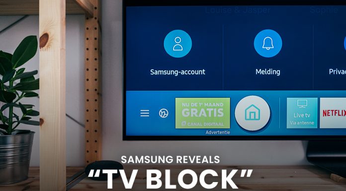 Samsung Reveals TV Block Feature