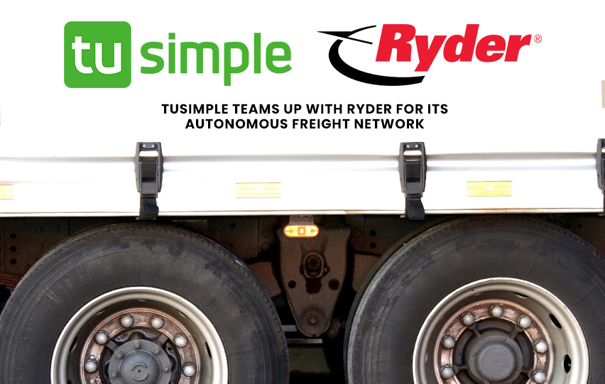 TuSimple Teams Up With Ryder